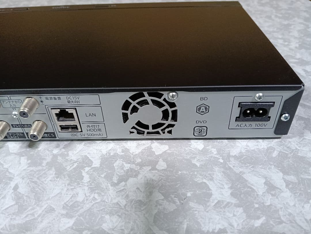 SHARP AQUOS ブルーレイレコーダー BD-NW520 新品リモコン付