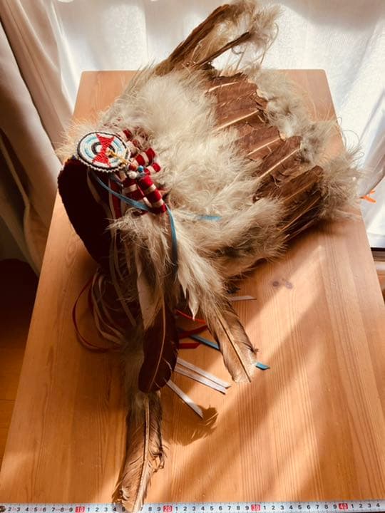ヴォーンネットB インディアン羽根飾り　ネイティブアメリカン　NATIVE
