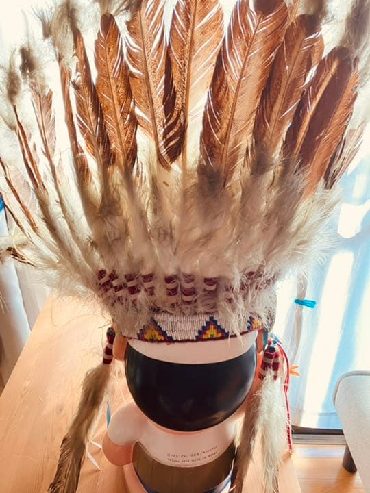 ヴォーンネットB インディアン羽根飾り　ネイティブアメリカン　NATIVE