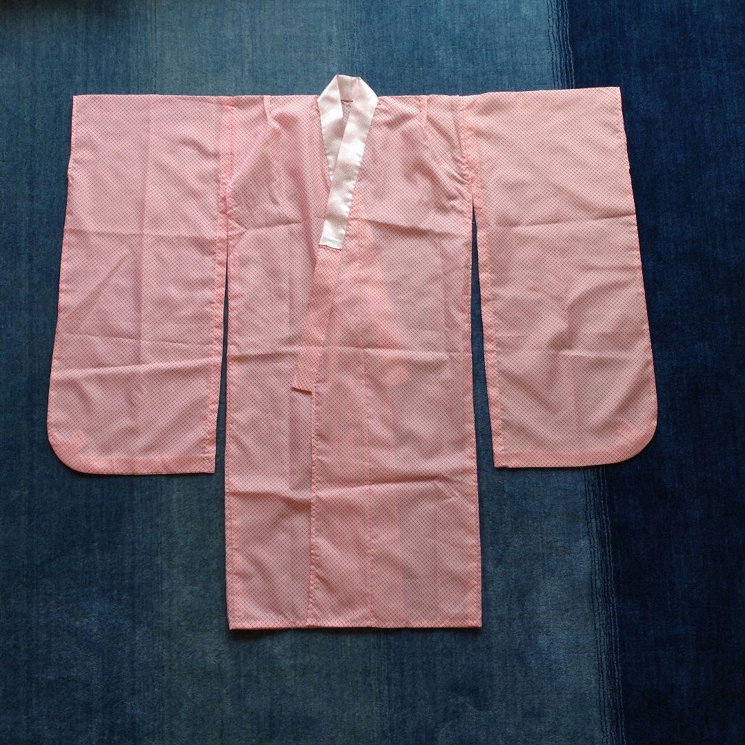 七五三 7歳 女の子 着物 フルセット 正絹 帯はこせこセット 黒地 八重桜 鞠