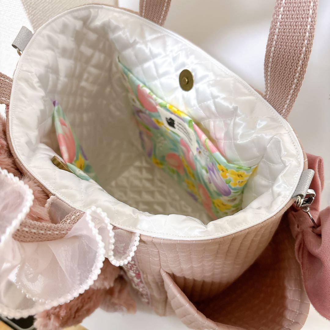 あ*き様 コヤンイサムチョン　くすみピンク　立体ボリちゃんのヌビバック