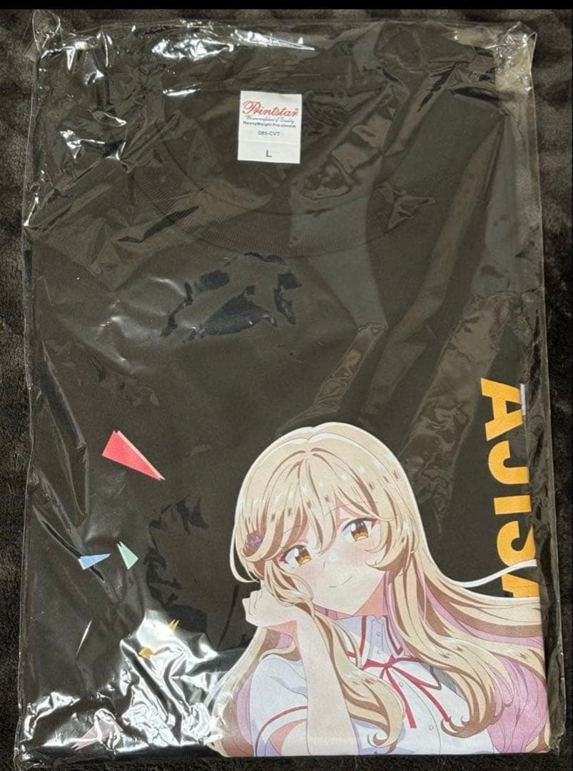 瀬名紫陽花　Tシャツ Lサイズ わたなれ展　わたしが恋人になれるわけないじゃん