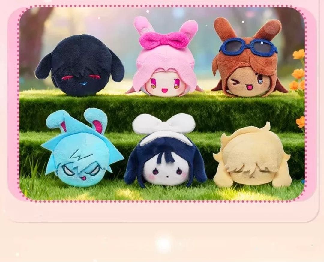 エイリアンステージ　うさぎぬいぐるみ　ストラップ　フルセット