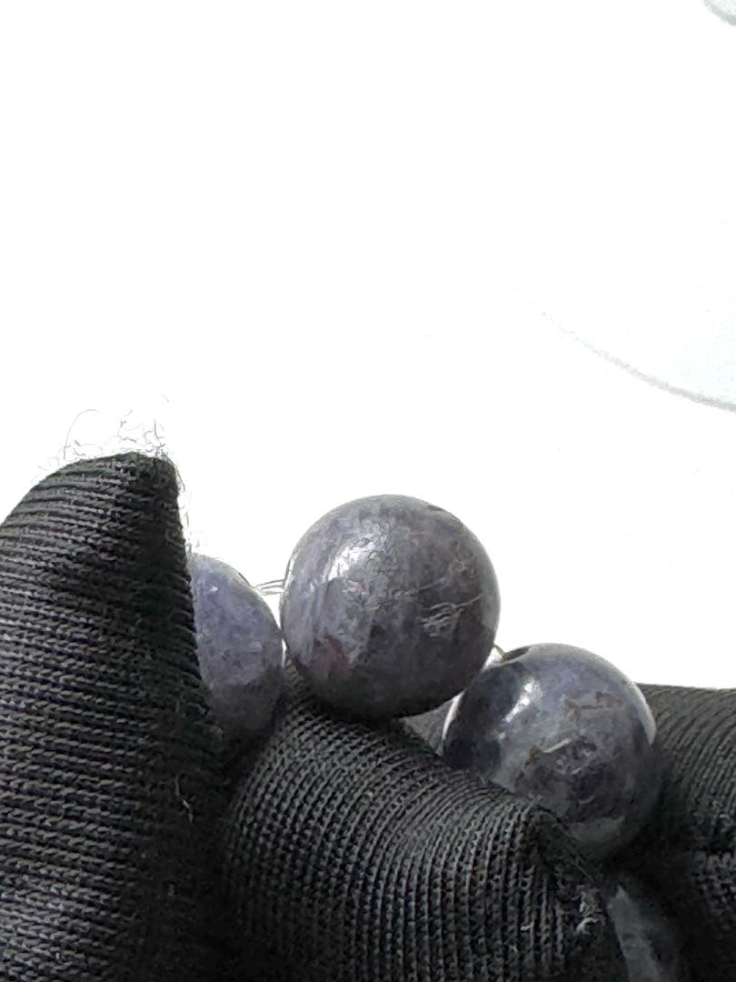 bluee feathers 〈No.123〉アイオライトサンストーン 約12㍉