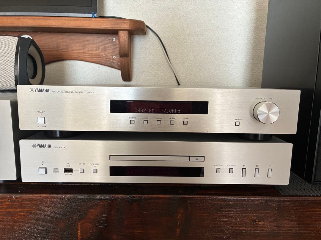 [実働品]YAMAHA NATURAL SOUND TUNER T-S500