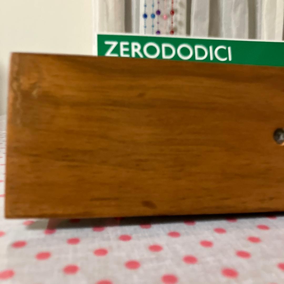 ☆ディズニー　ミッキーマウス　フォトフレーム　木製　レトロ☆