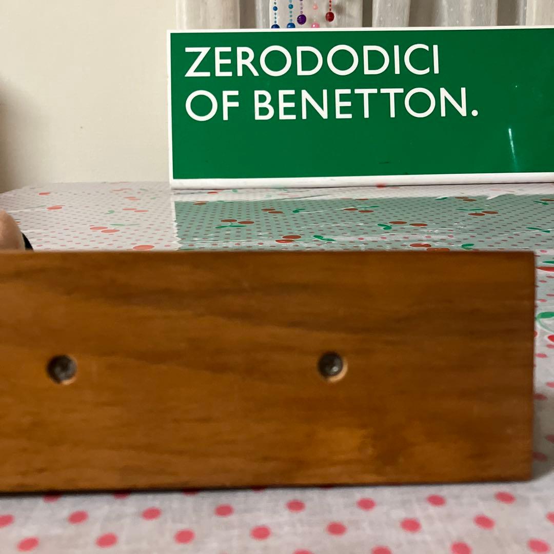 ☆ディズニー　ミッキーマウス　フォトフレーム　木製　レトロ☆