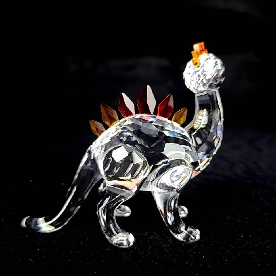 ●美品/スワロフスキー　恐竜　ディノ　置物　フィギュリン　箱つき　8