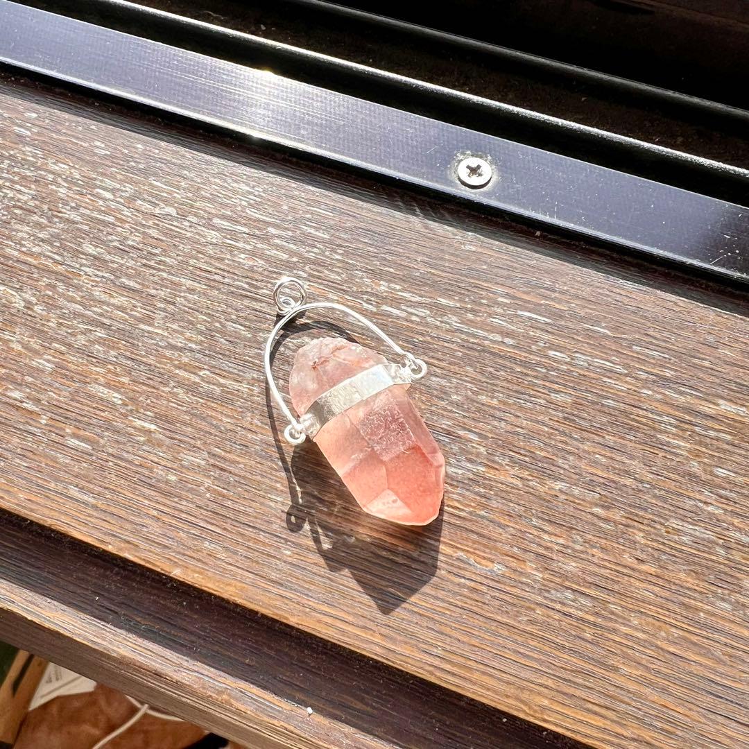 ストロベリーレムリアン　ディアマンティーナ産　ネックレス　2