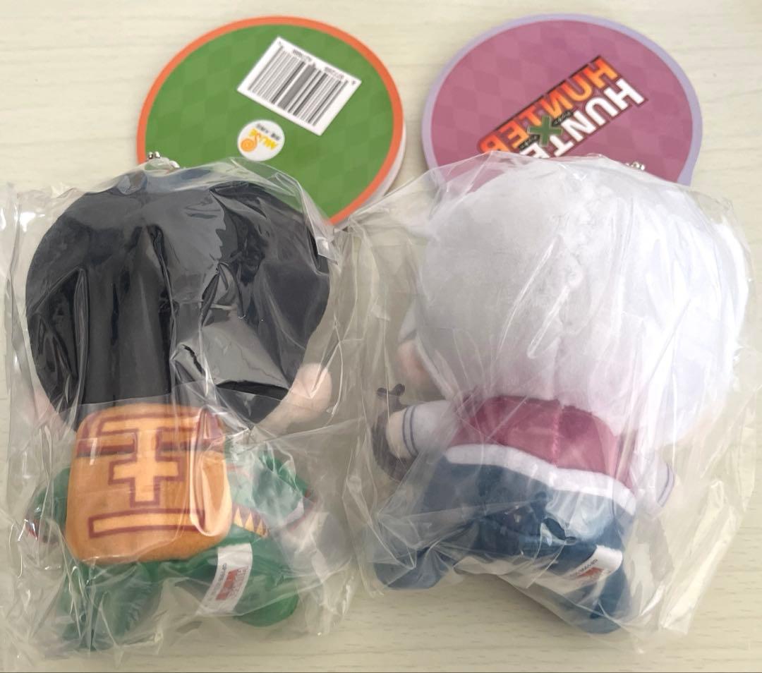 ハンターハンター　中国限定　お座りぬいぐるみ　マスコット ゴン キルア 2個