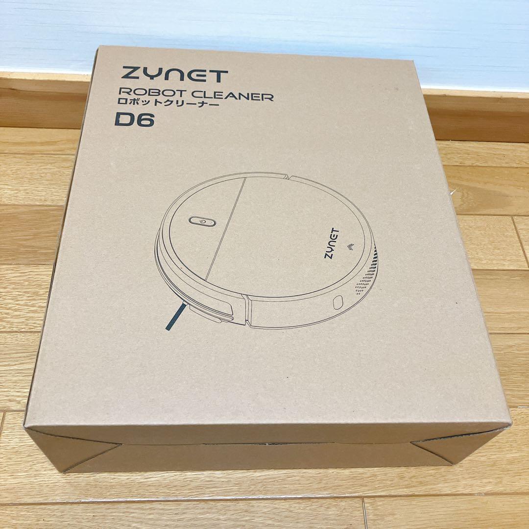 Zynet D6 ロボット掃除機 3000Pa 吸引力