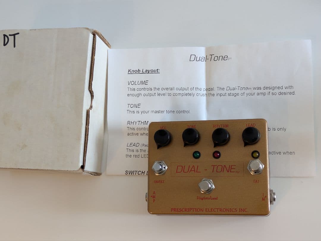 ギター Prescription Electronics DUAL-TONE USA