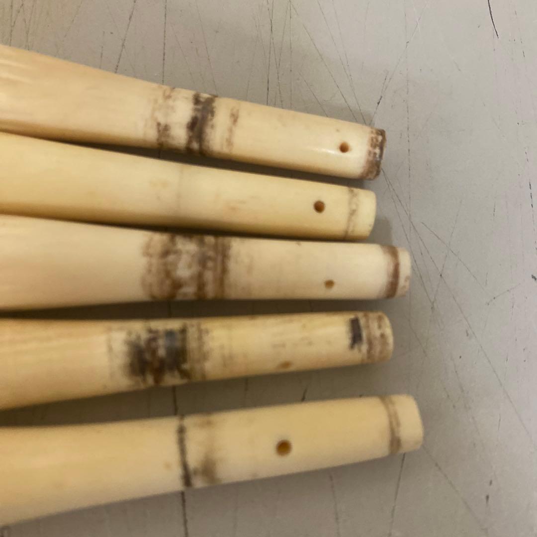 三味線　糸巻き　天然物　5本セット