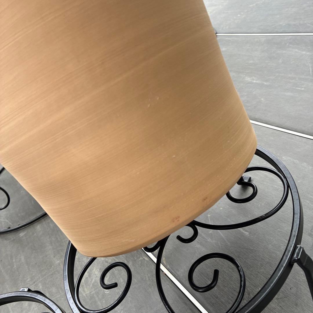 テラコッタ植木鉢セット 大小2個