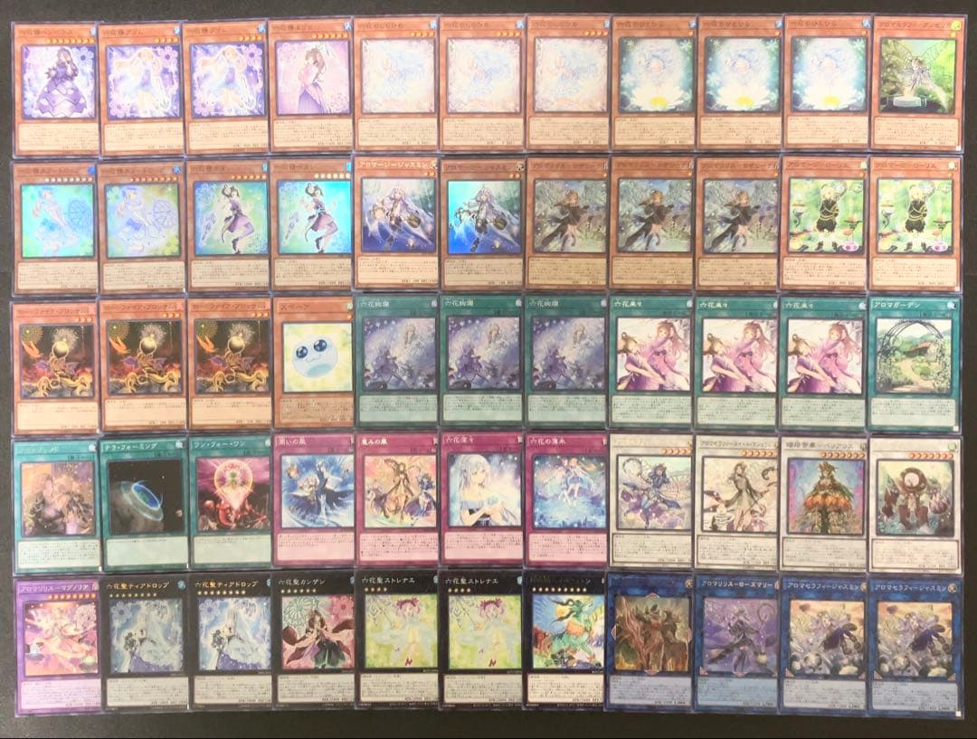 遊戯王　六花　アロマ　六花精　デッキ　スノードロップ　ボタン　ティアドロップ