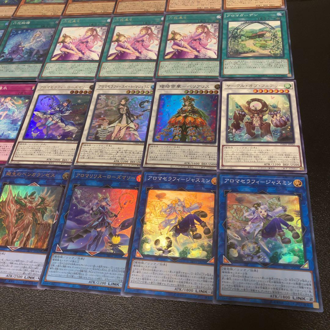 遊戯王　六花　アロマ　六花精　デッキ　スノードロップ　ボタン　ティアドロップ