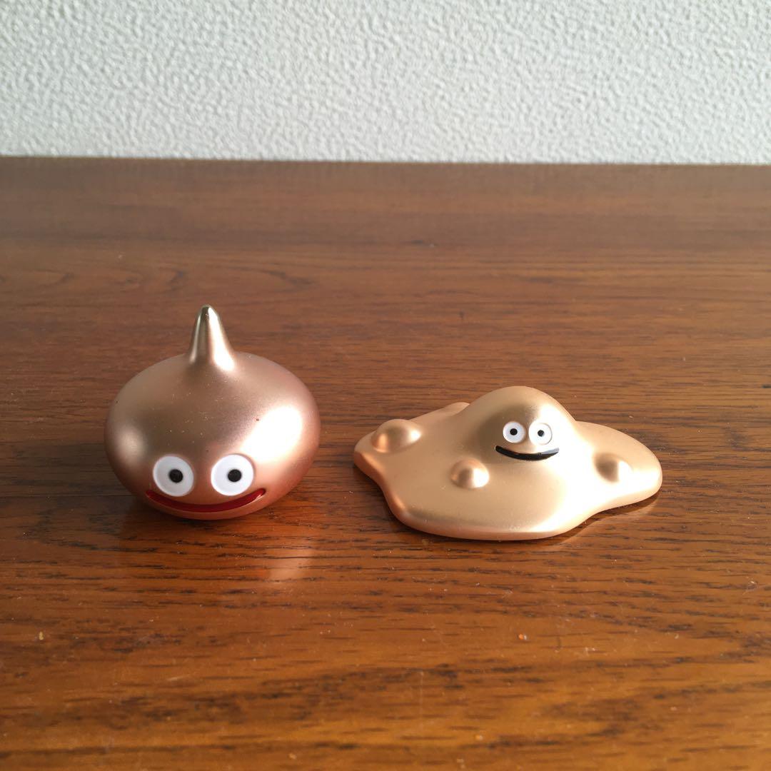 特製　24金　純金箔貼り　メタルスライム&はぐれメタル　35周年バージョン　2体