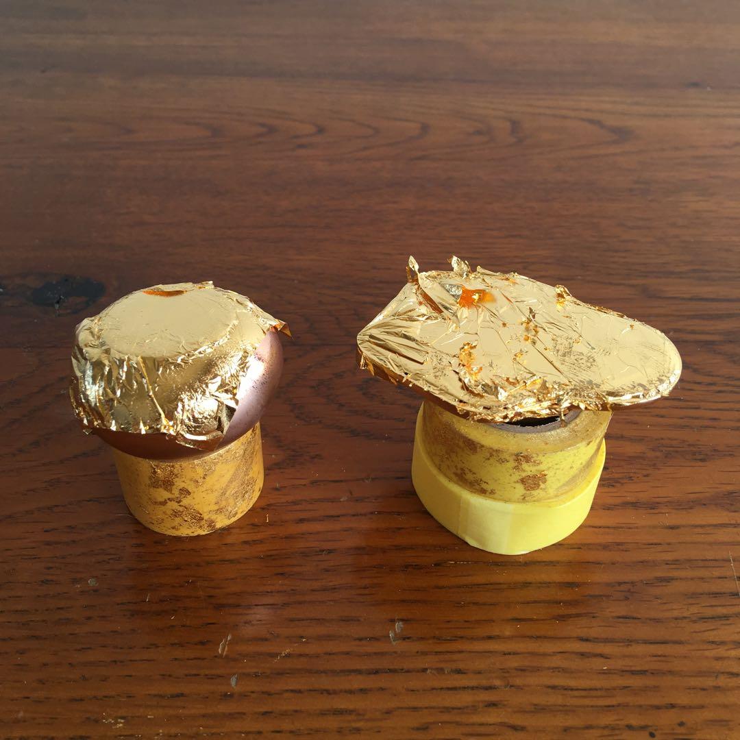 特製　24金　純金箔貼り　メタルスライム&はぐれメタル　35周年バージョン　2体