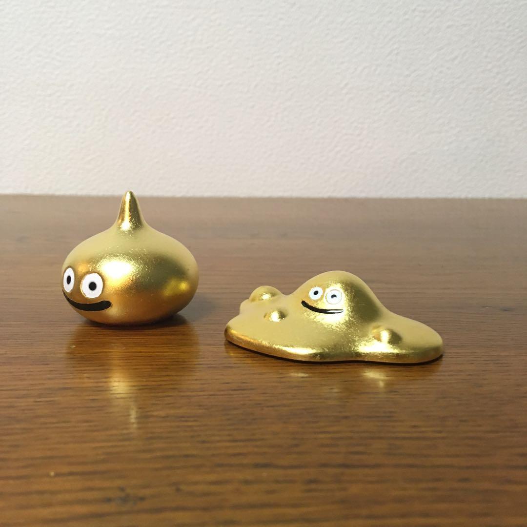 特製　24金　純金箔貼り　メタルスライム&はぐれメタル　35周年バージョン　2体