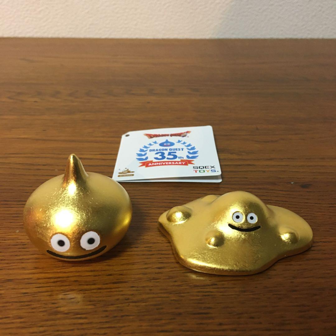 特製　24金　純金箔貼り　メタルスライム&はぐれメタル　35周年バージョン　2体