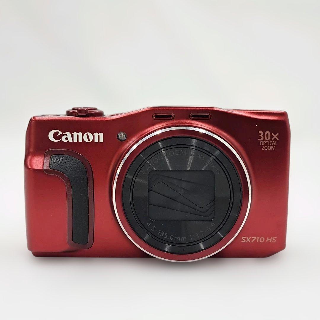 Canon Power Shot SX710HS デジタルカメラ レッド 稼働品