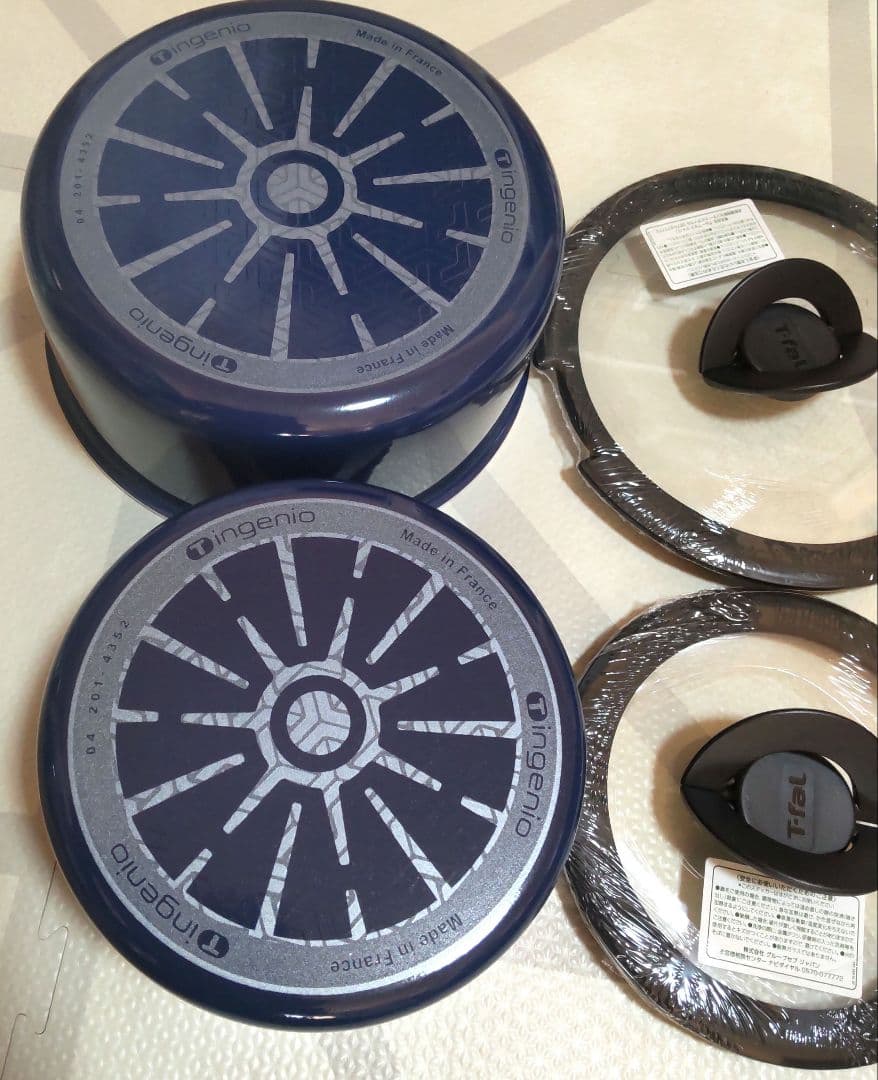 新品　ティファール インジニオ　ネオ　　 ロイヤルブルー ソースパン セット　蓋