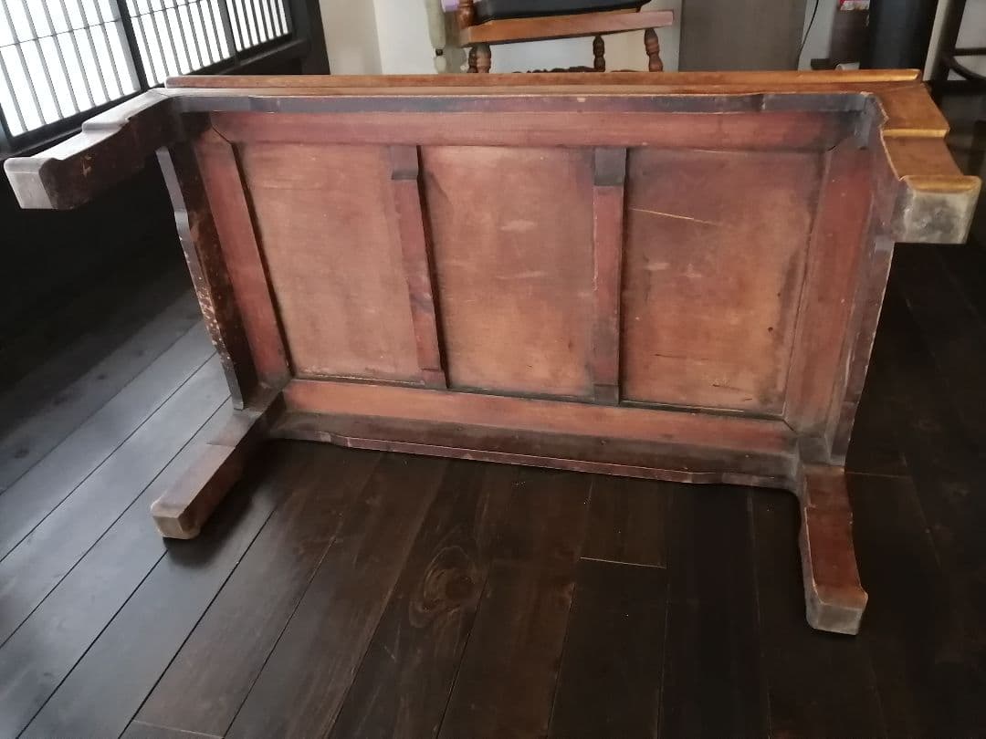 レトロな角ちゃぶ台　91㎝×54㎝×32㎝　アンティーク