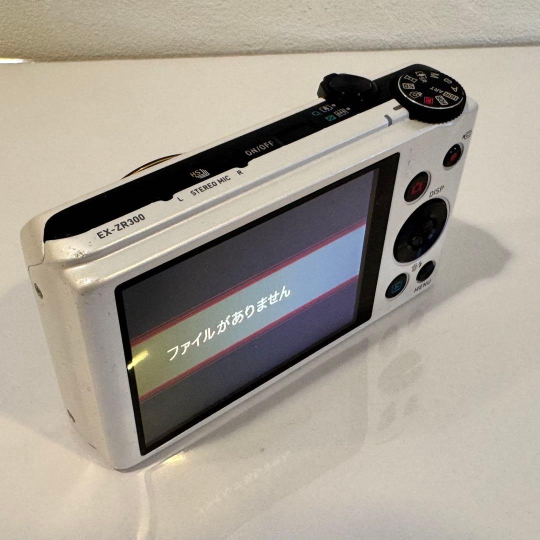 カシオ コンパクト デジカメ EX-ZR300 12.5倍ズーム