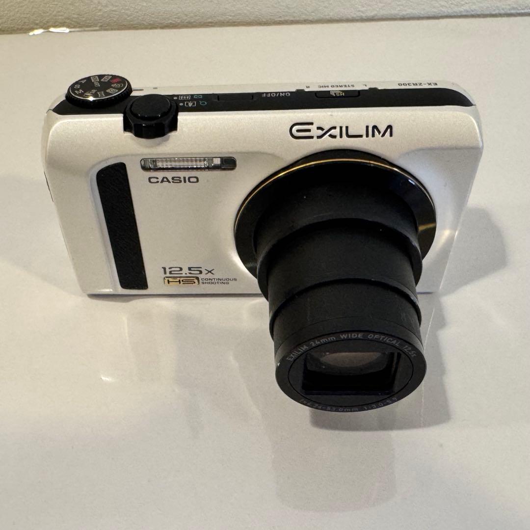 カシオ コンパクト デジカメ EX-ZR300 12.5倍ズーム