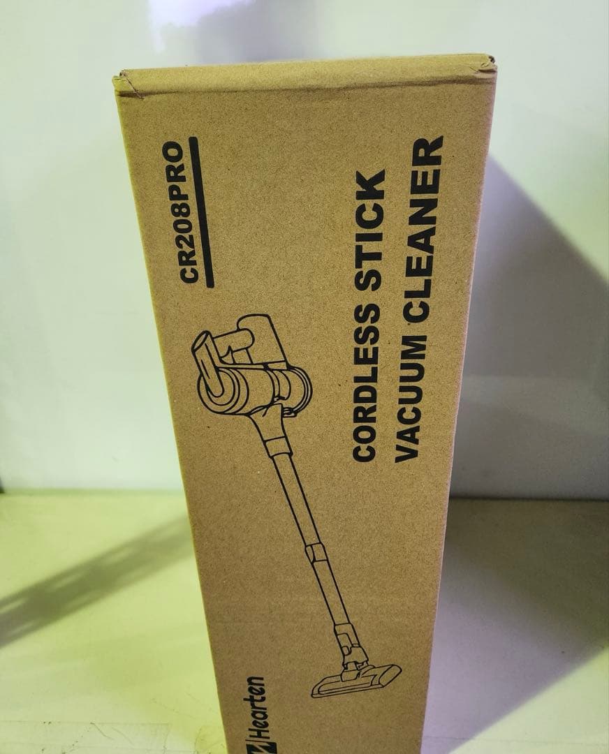 コードレス掃除機 超強力吸引 自立式設計 LEDライト付