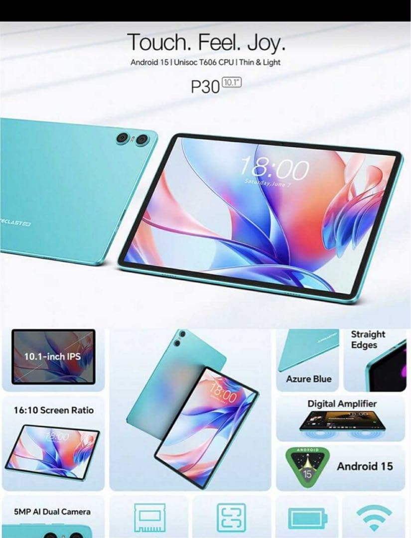 Teclast P30AI 11インチタブレット新品未使用