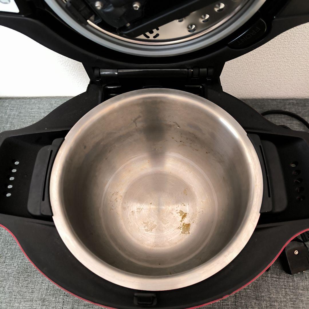 お値下げ SHARP シャープ HEALSLO HOTCOOK 電気圧力鍋レッド