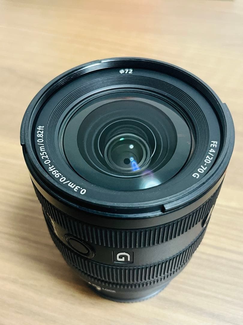 SONY FE20-70mm F4G（SEL2070G）