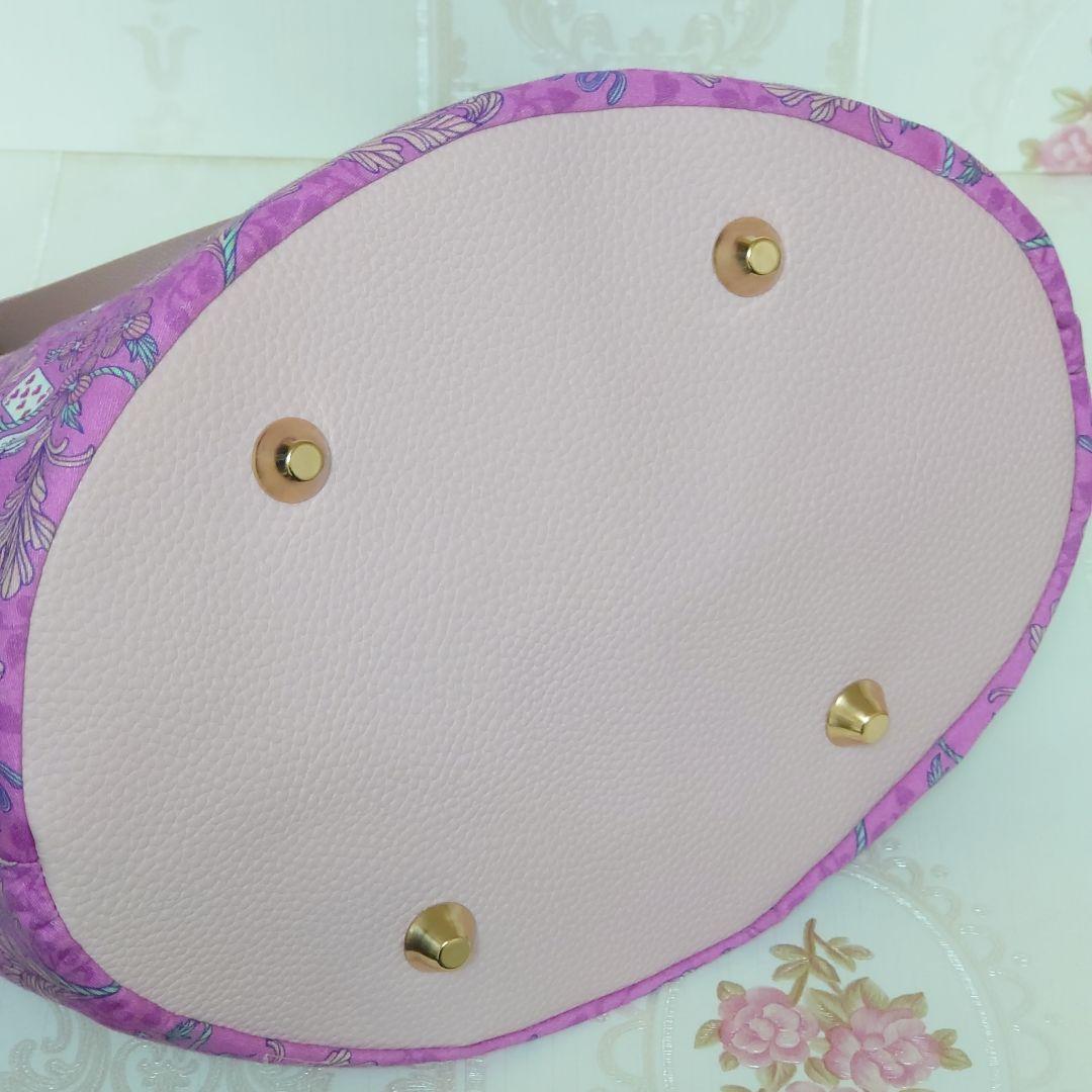 ゆきんこ様 バケツ型 トートバッグ ハンドメイド