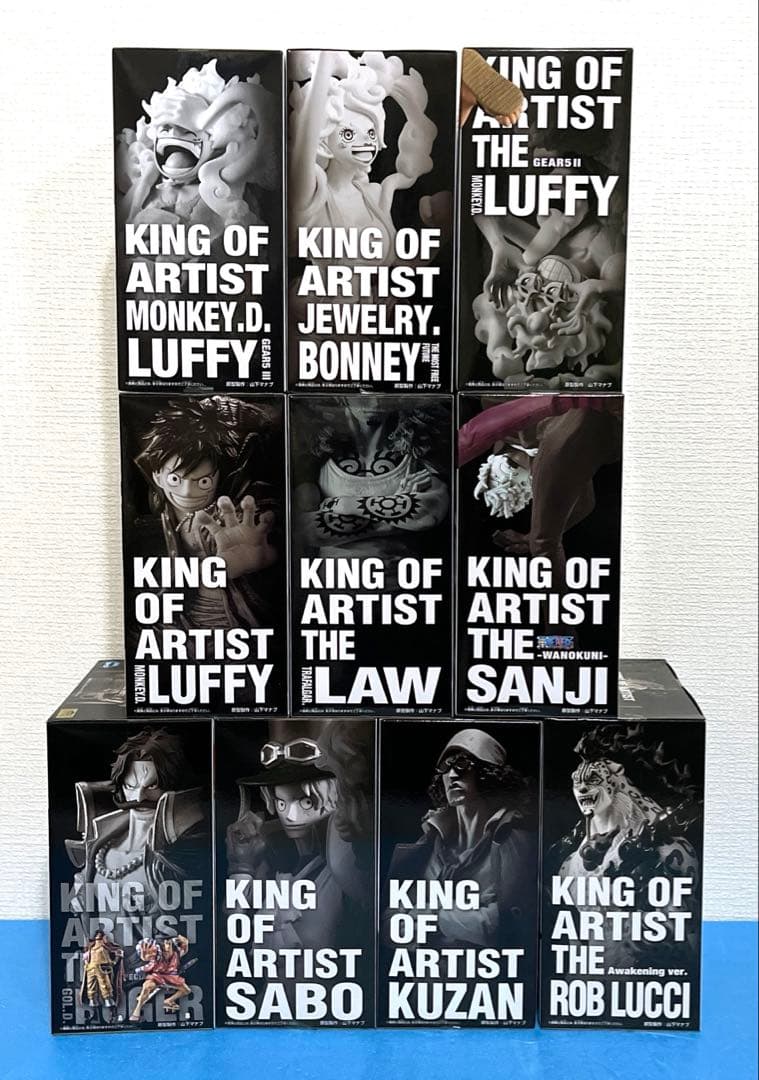 ワンピース　KING OF ARTIST 10体セット