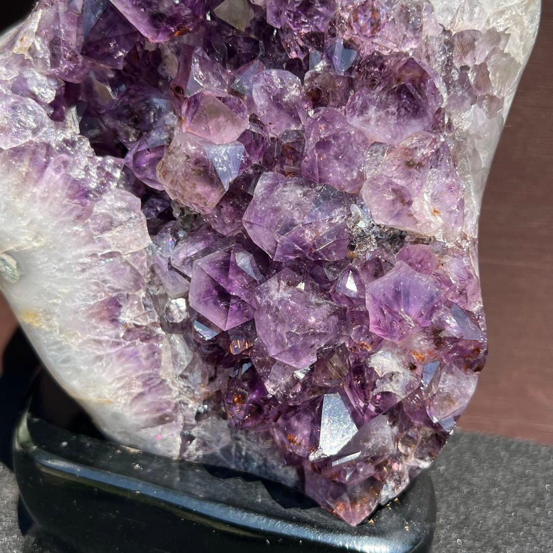 アメジスト クラスター 原石 紫水晶 天然石 パワーストーン 置き物