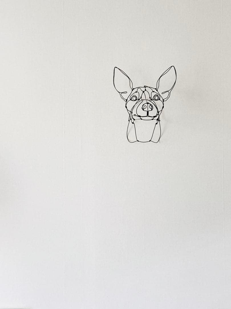 【130】　犬/ワイヤーアート