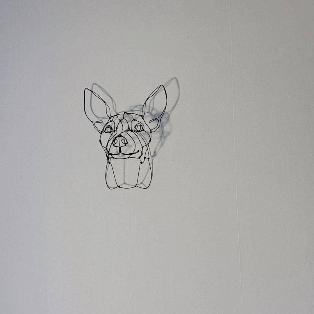 【130】　犬/ワイヤーアート