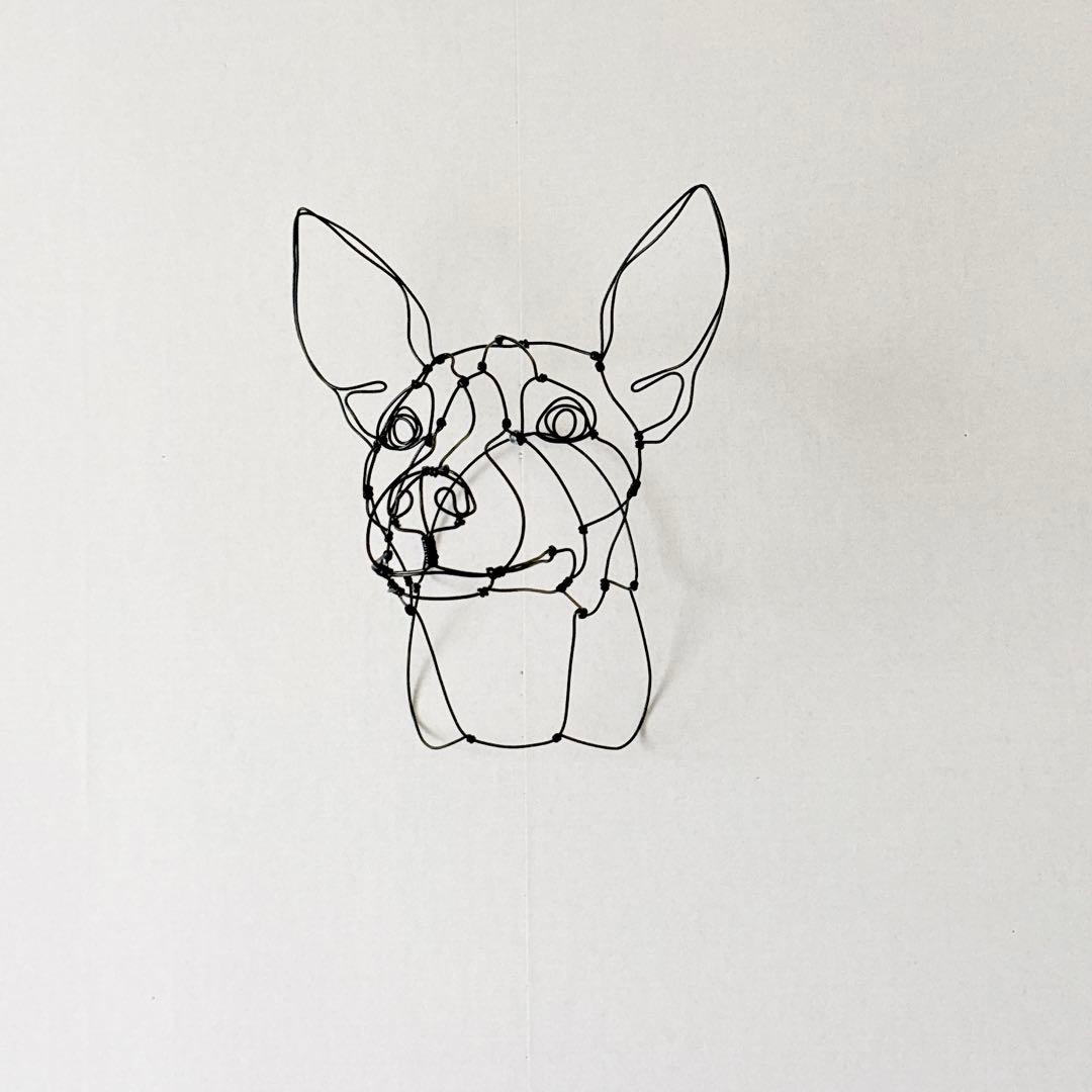 【130】　犬/ワイヤーアート