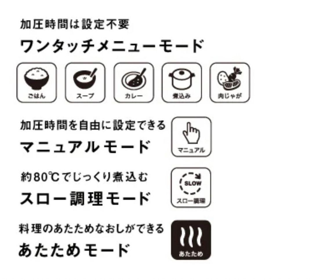 期間限定【美品】BRUNOマルチ圧力クッカー(ブラウン)