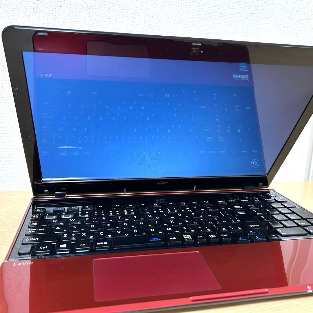 NEC ノートパソコン LaVie LS350RSR