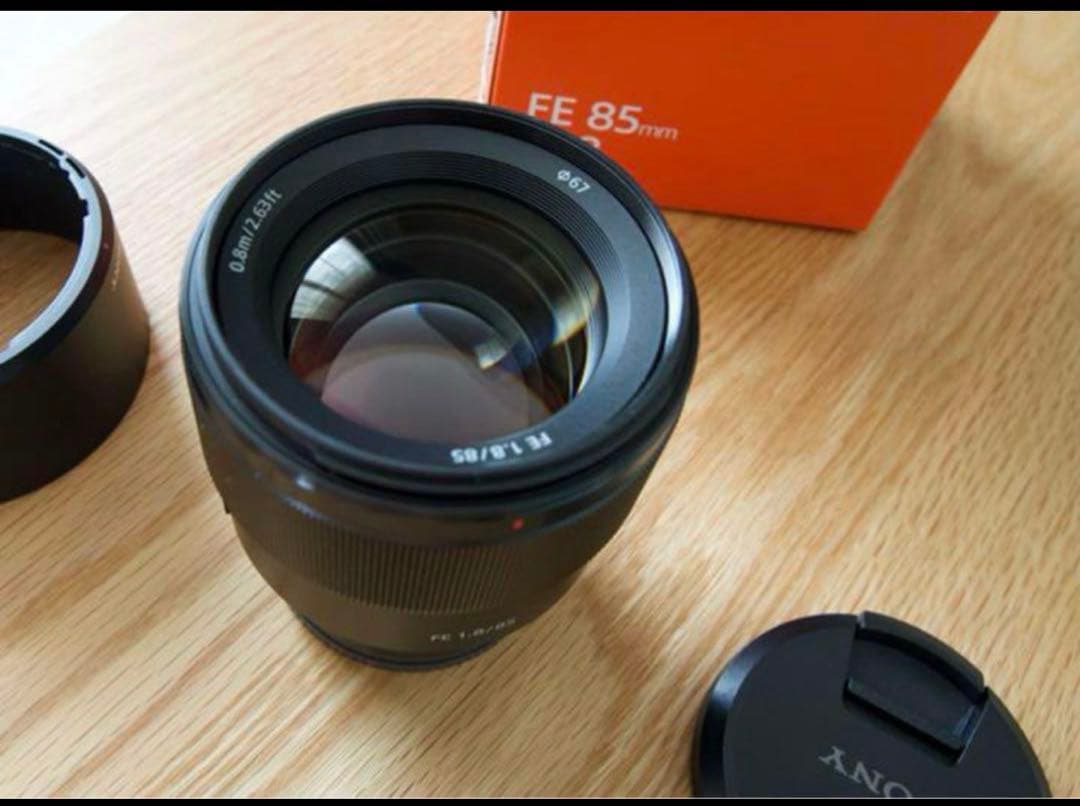 【美品】SONY SEL85mmF1.8