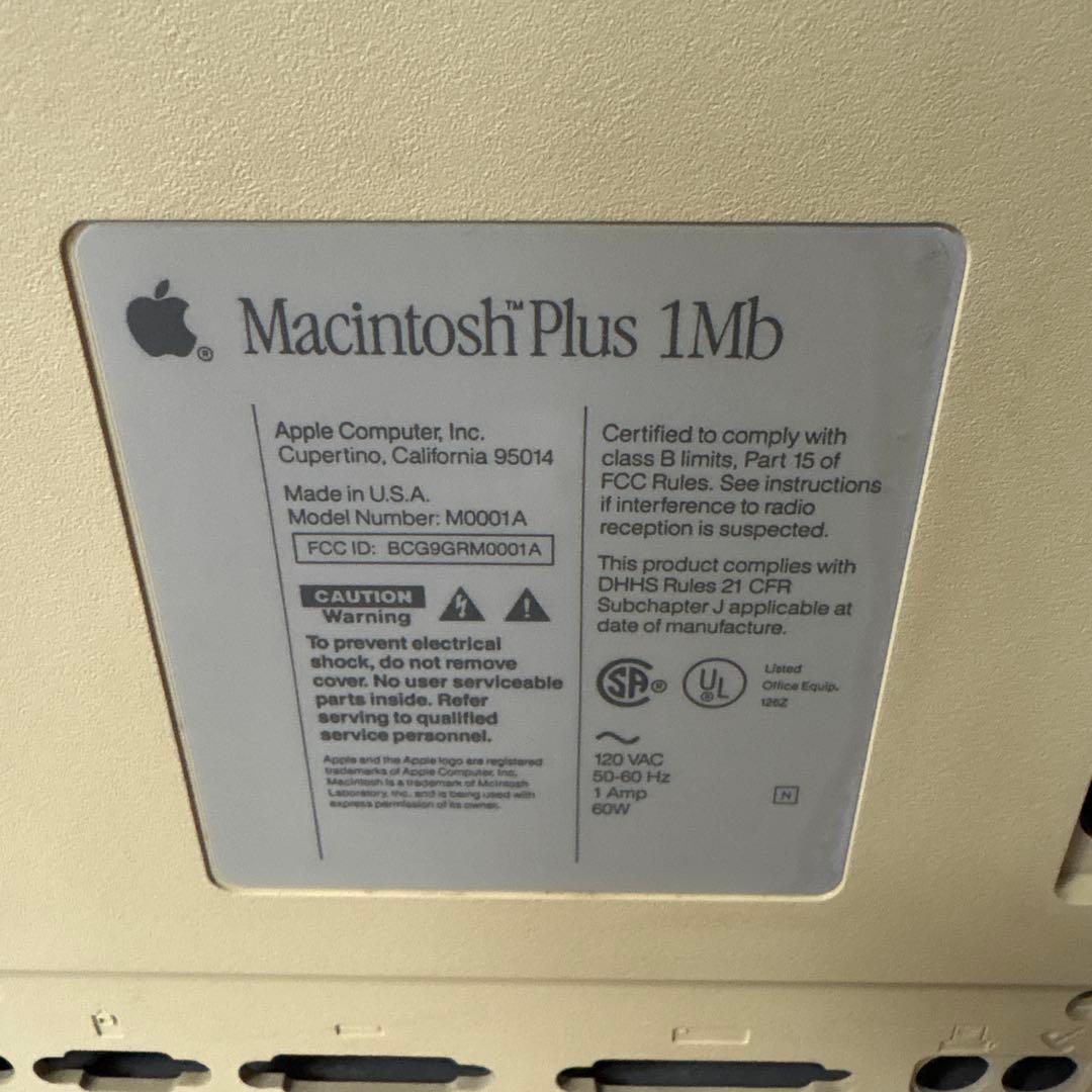 Apple Macintosh Plus M0110A J キーボード セット