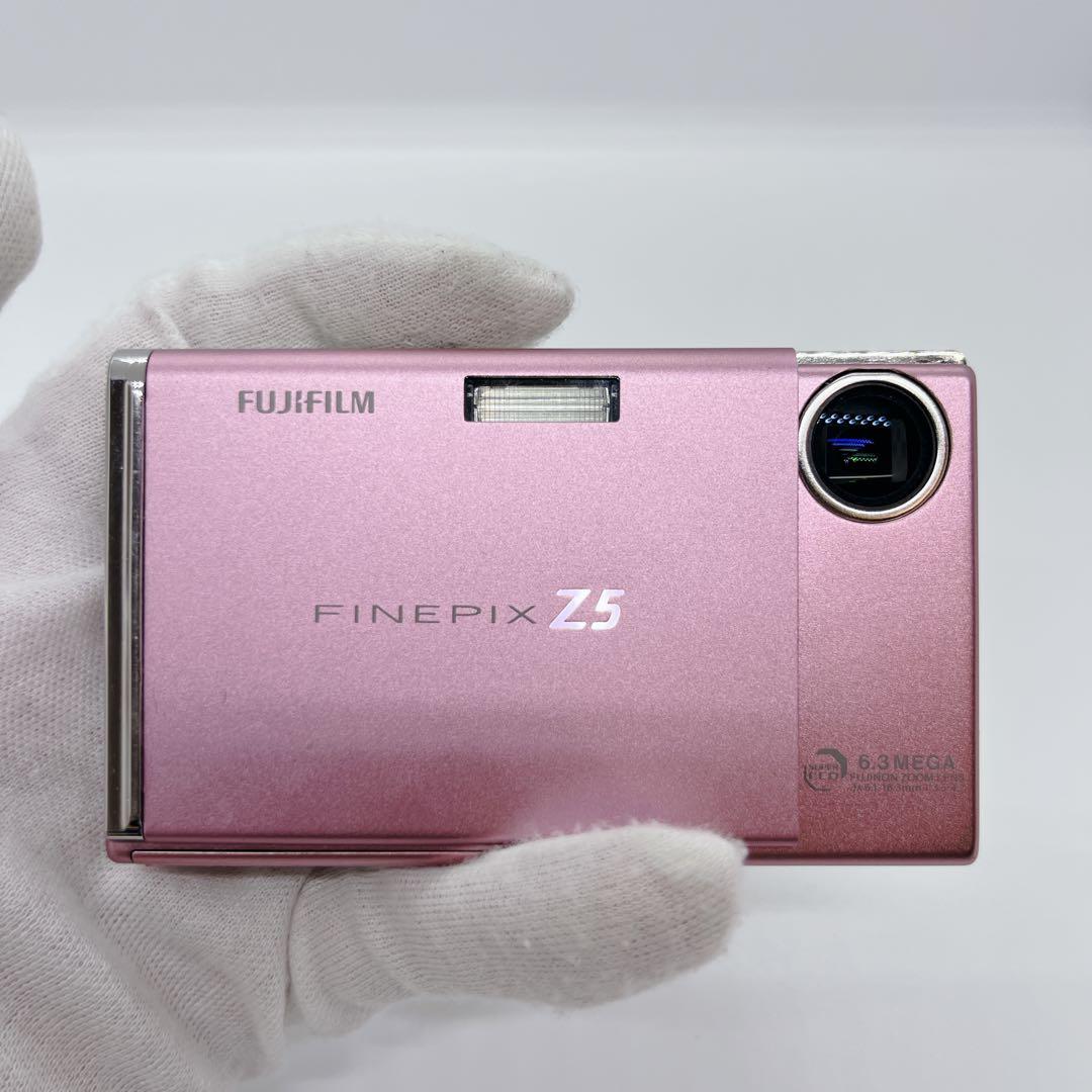【美品】Fujifilm FinePix Z5fd 薄ピンク 純正充電器付き