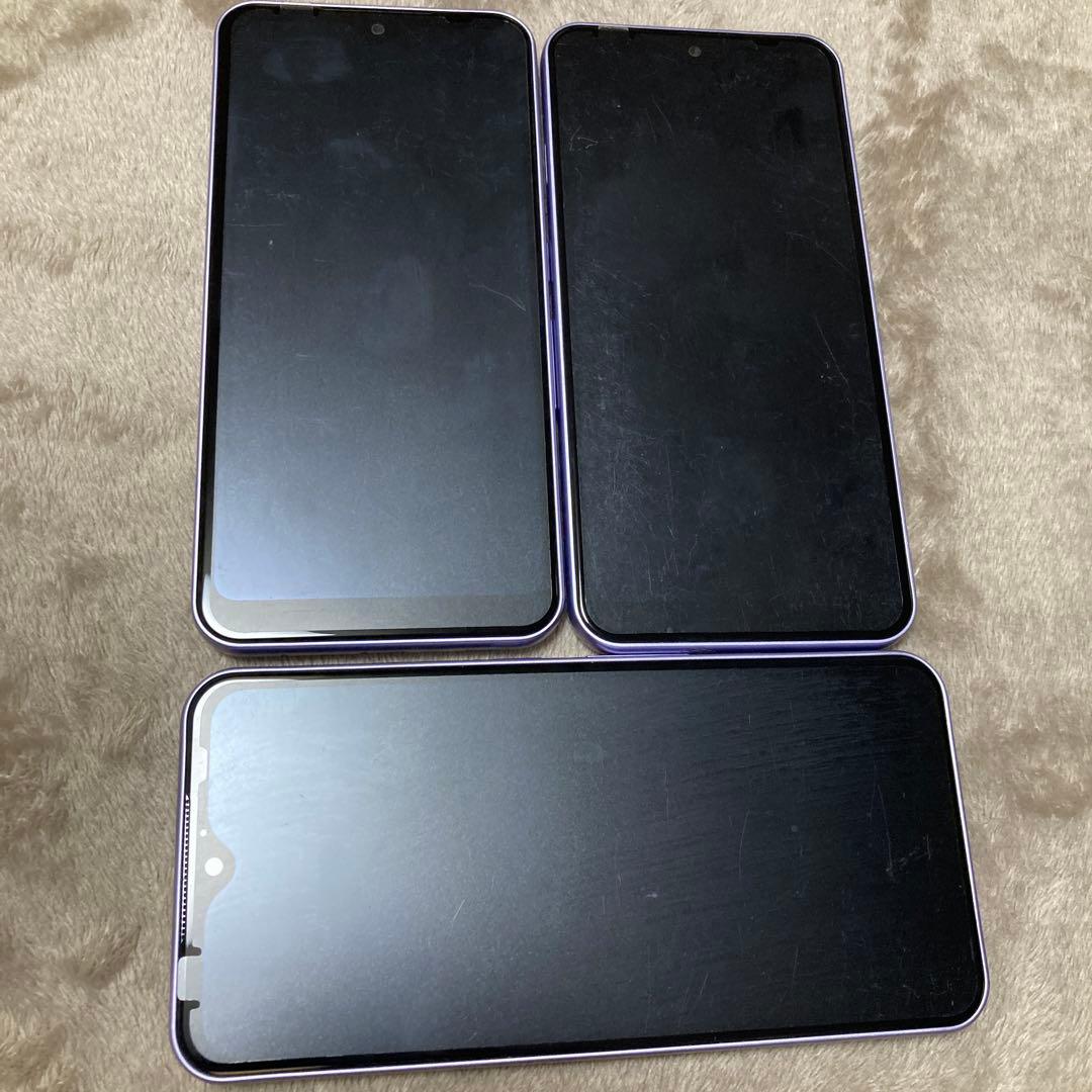 docomo arrows F-51B パープル 3台セット