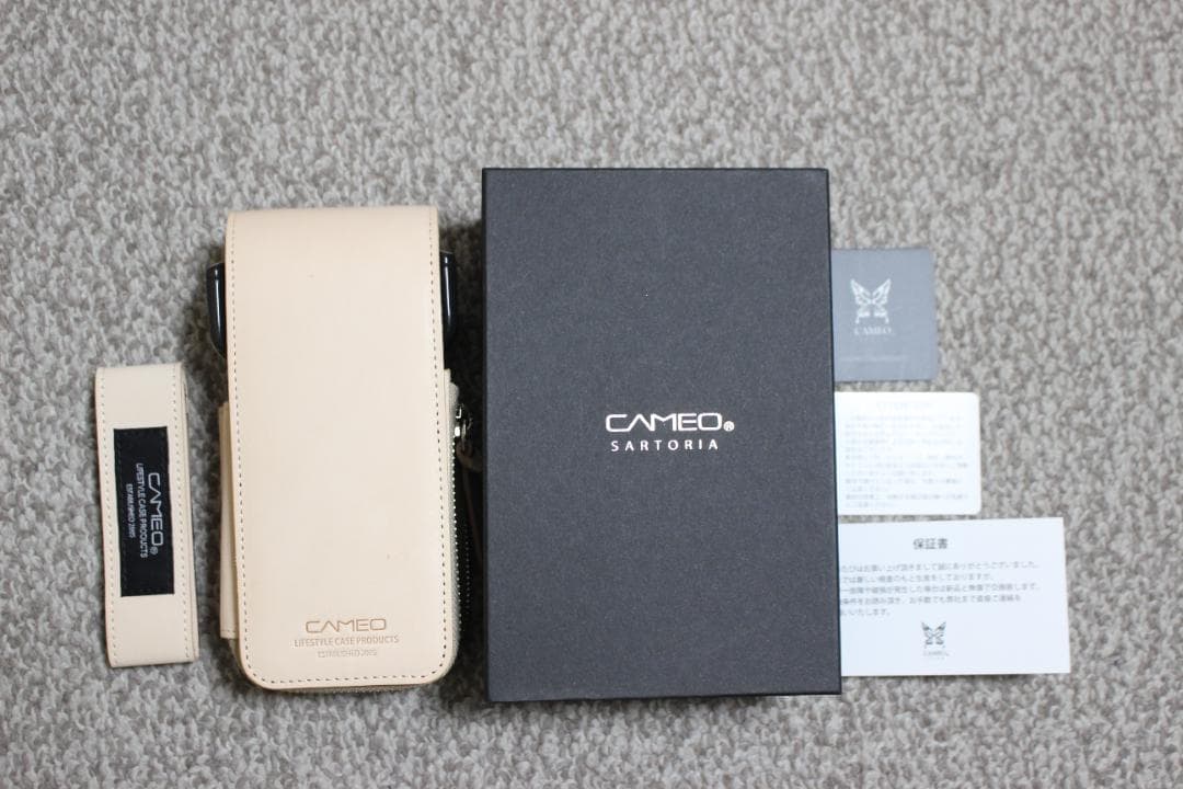 カメオ 本革ダーツケース SARTORIA ZERO 新品未使用 CAMEO