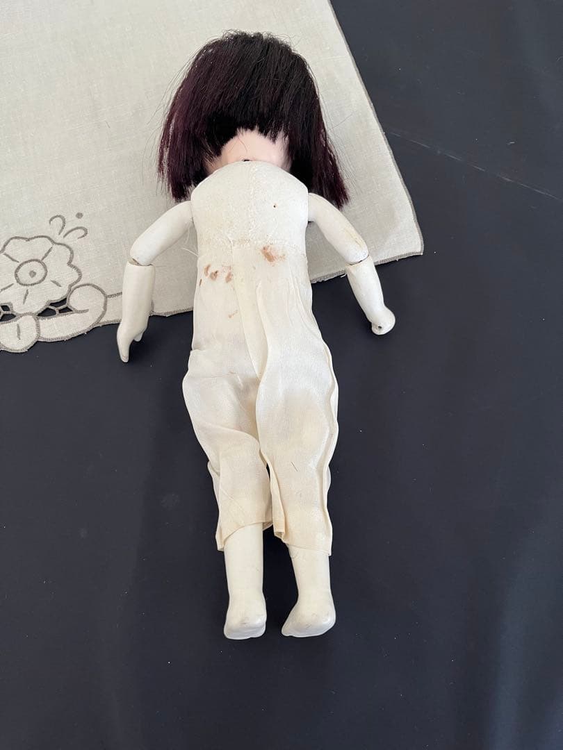 ▪️自由人形▪️関節のある市松人形▪️昭和▪️お着替えの着物付き