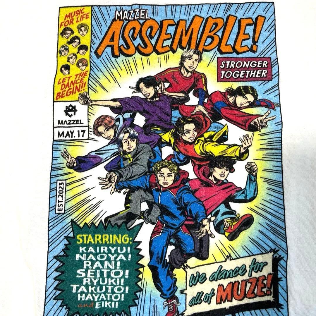 MAZZEL marvel 受注生産コラボTシャツ
