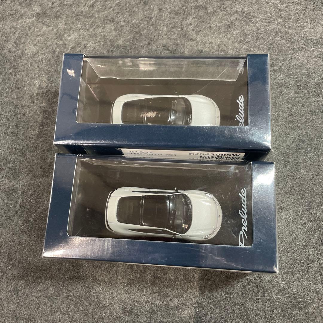 HJ 1/64 ホンダ プレリュード 2025 ムーンリットホワイトP*2