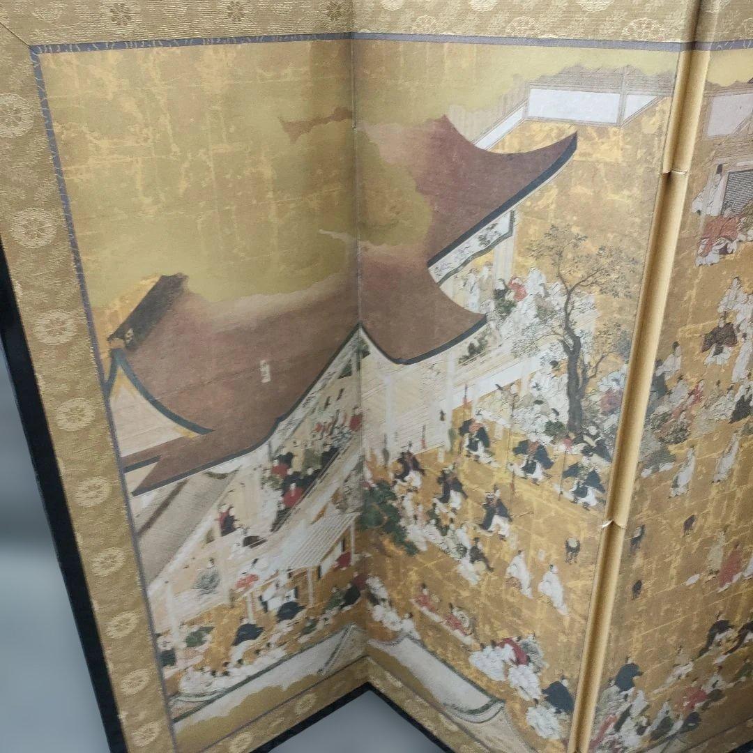 '御即位式図'屏風「明正天皇御即位式図屏図」監修 ネルソン・アトキンス美術館